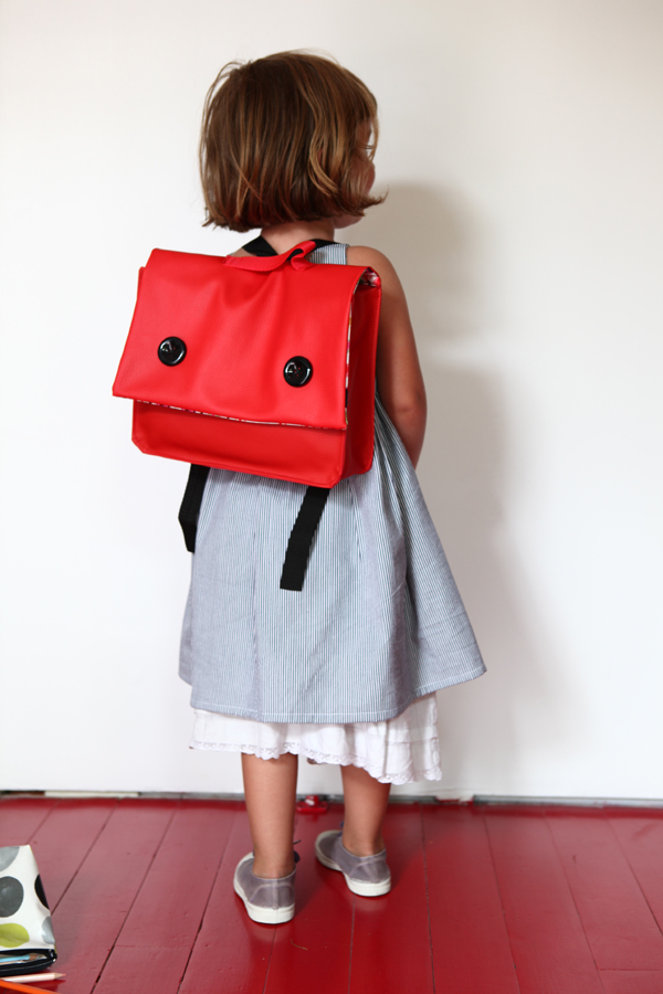 cartable maternelle rouge