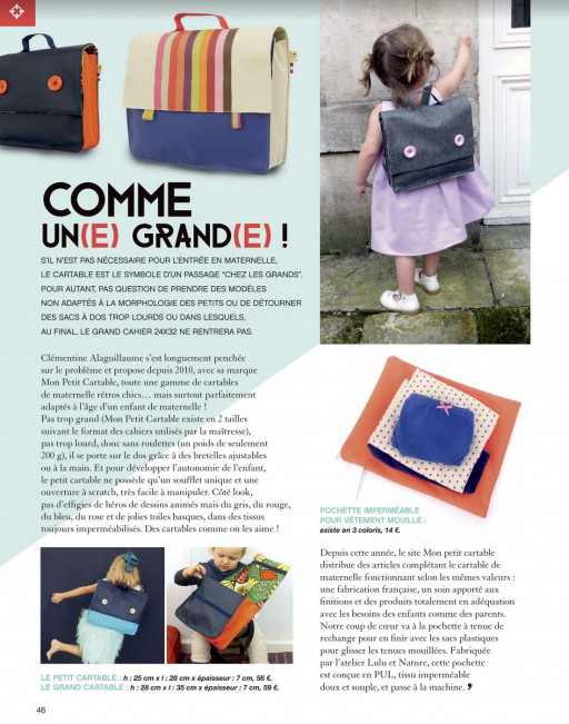 Cartable made in France