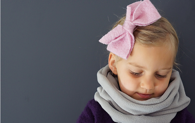 snood ou tour de cou enfant à ma façon. 