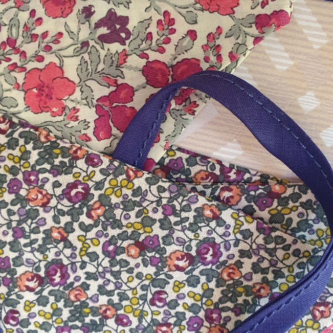 Guirlande de fanion liberty, 3 modèles