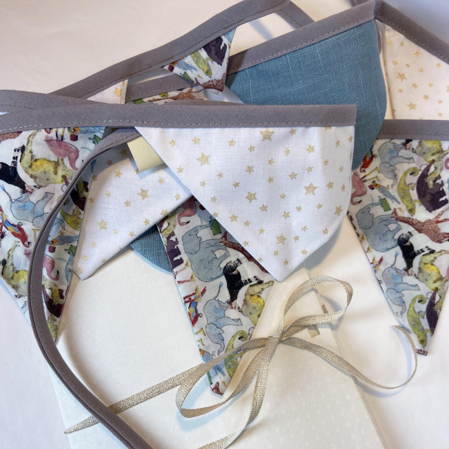 Guirlande de fanion liberty, 3 modèles