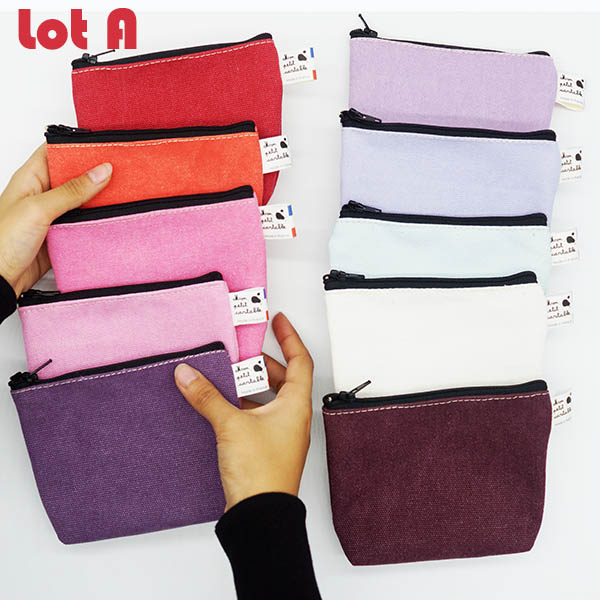 Pochette en tissu upcyclé, lot de 10 cadeaux pour tout ages