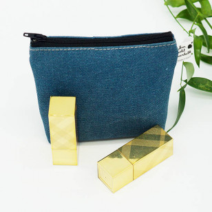 Pochette en tissu upcyclé, lot de 10 cadeaux pour tout ages