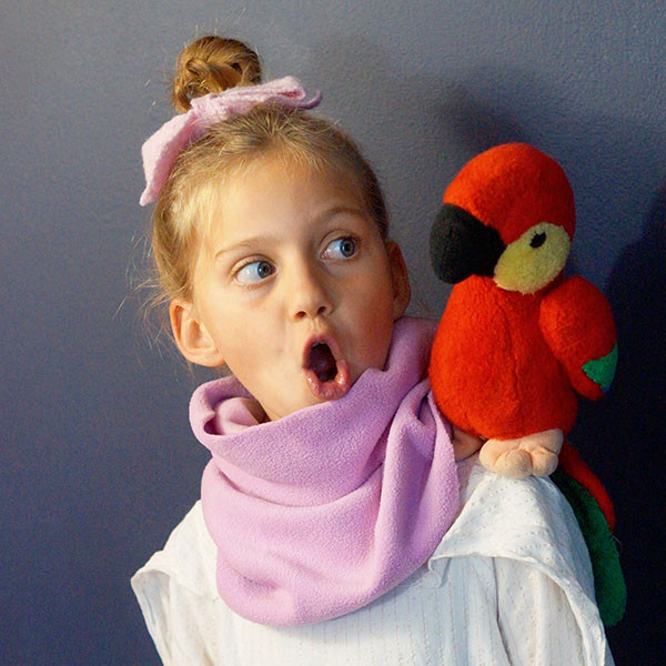 Snood Enfant Écharpe Tube Enfant Tour De Cou Enfant Fille Garçon