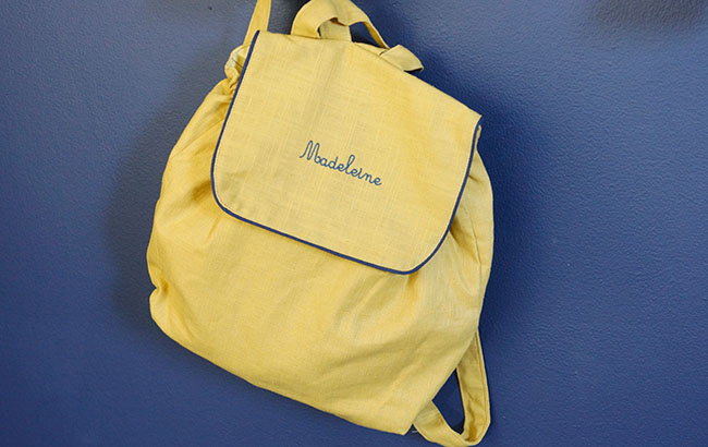 Sac à dos personnalisé pour la maternelle : fabriqué en France - Mon petit  cartable : Cartables et accessoires de maternelle Made in France