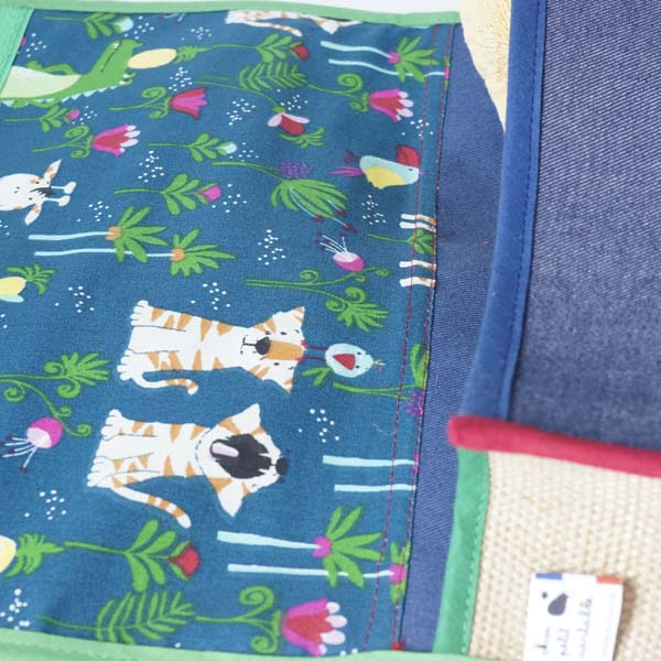 Cartable pour la maternelle, Denim Graou