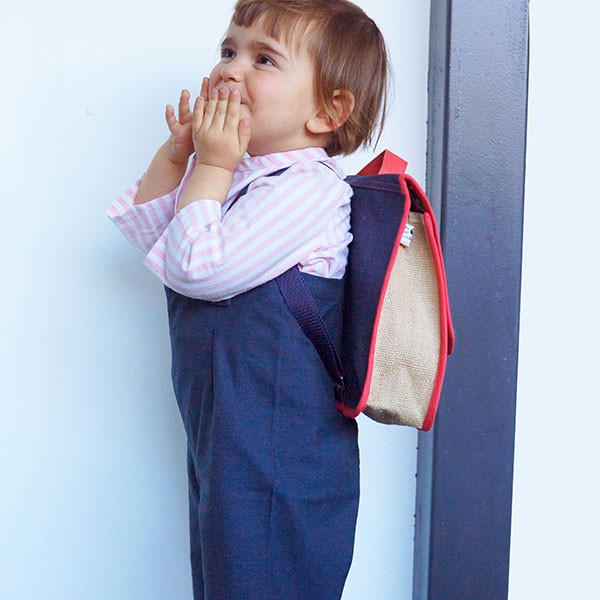 Cartable en jean pour la maternelle