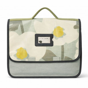 Cartable maternelle fleuri, 24x32