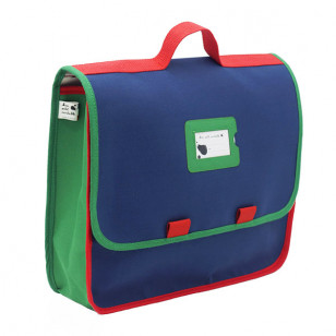 Cartable pour la maternelle marine, grand cahier