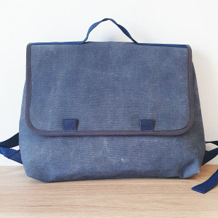 Cartable pour enfant ! Prototype gris washed