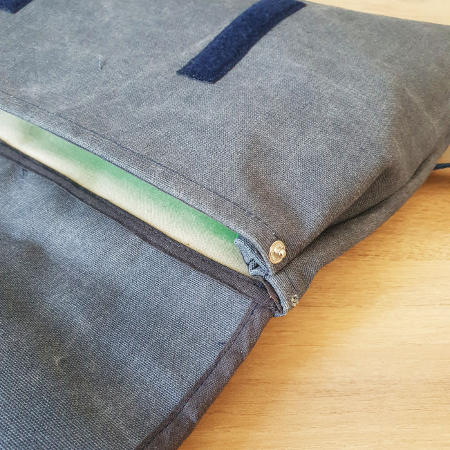 Cartable pour enfant ! Prototype gris washed