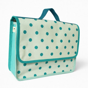 Cartable à pois, maternelle fait en France