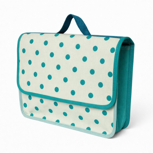 Cartable à pois, maternelle fait en France