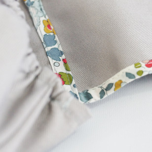 Sac à dos enfant, prototype gris & liberty