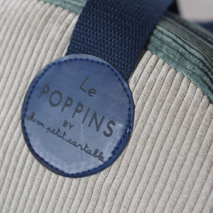 Sac week-end, Le POPPINS ! Velours gris