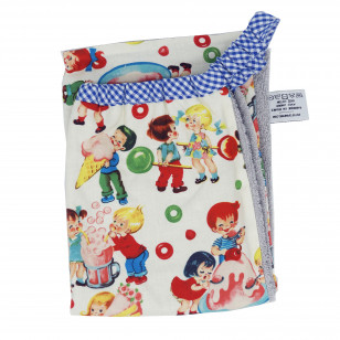Serviette élastiquée bonbons gourmands