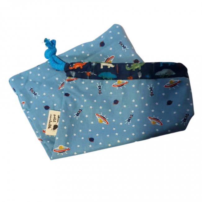 Pochette serviette/ housse gouter, petit pochon