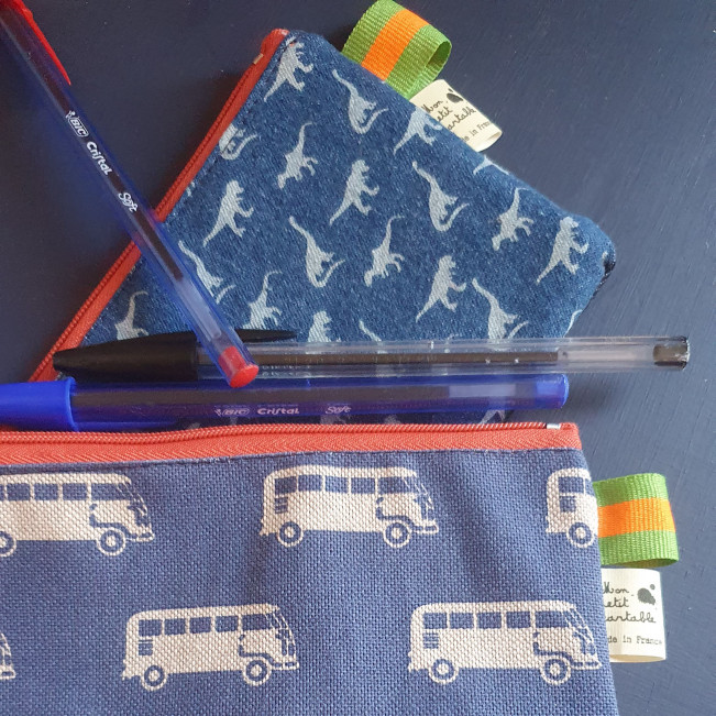 Trousse à crayon, dinosaure ou combi !