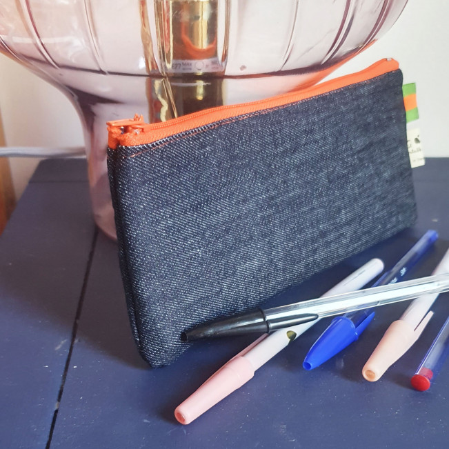 Trousse en jean : spécial rentrée !